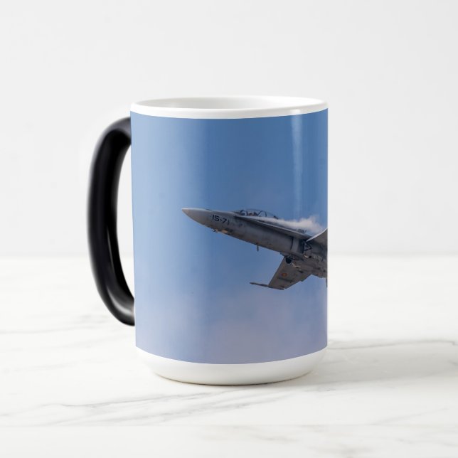Taza Mágica McDonnell Douglas F/A-18 Hornet (Anverso izquierdo)