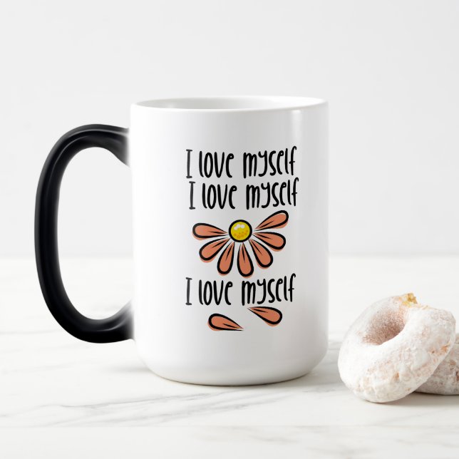 Taza Mágica Me amo (Con donut)