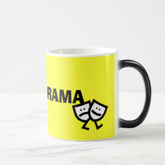 Taza Mágica ME ENCANTA DRAMA con máscaras que caminan muphing 
