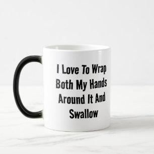 Taza Mágica Me Encanta Envolver Las Dos Manos A Su Alrededor Y