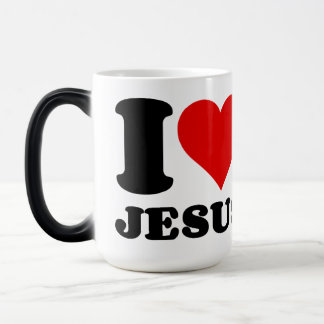 TAZA MÁGICA ME ENCANTA JESÚS
