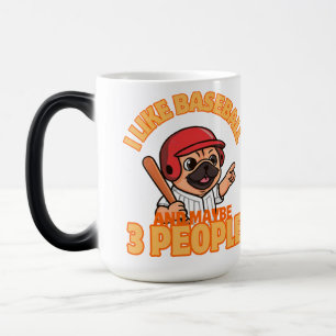 Taza Mágica Me gusta el béisbol