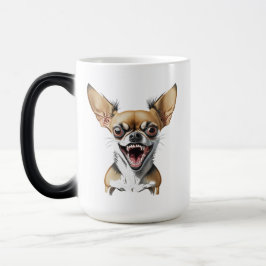 Taza Mágica Mean Chihuahua | Perros divertidos