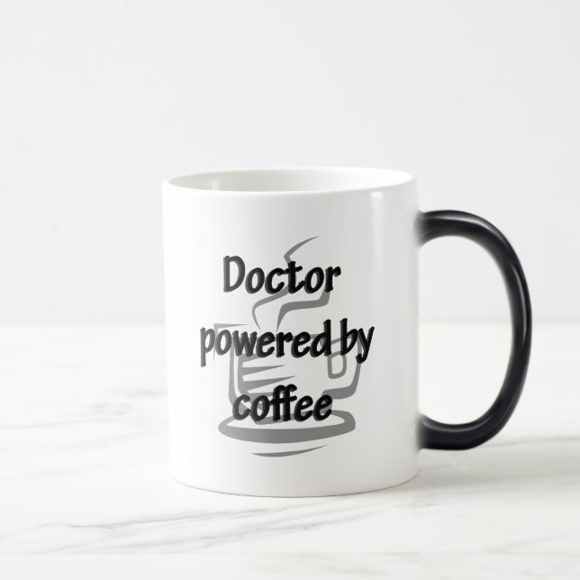 TAZA MÁGICA MÉDICO ACCIONADO POR EL CAFÉ (Derecha)