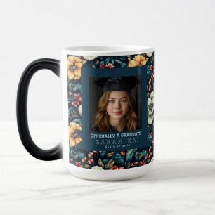 Taza Mágica Médico certificado con patrón de rosa único