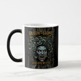 Taza Mágica Medusa Reina de la Mugre Gótica