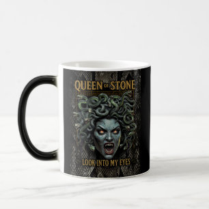Taza Mágica Medusa Reina de la Mugre Gótica