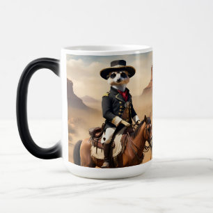 Taza Mágica Meerkat En Un Caballo: Podría Ser El Único Extraño