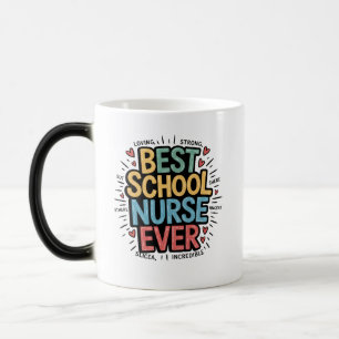 Taza Mágica Mejor Enfermero Escolar de la Historia