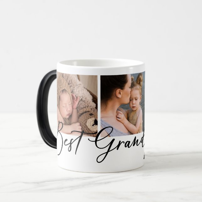 Taza Mágica Mejor foto del abuelo (Anverso izquierdo)