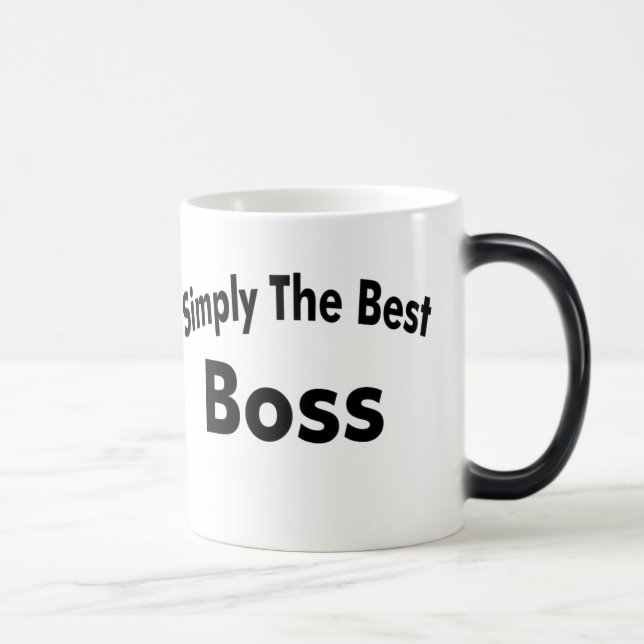 Taza Mágica Mejor Jefe Mug (Derecha)