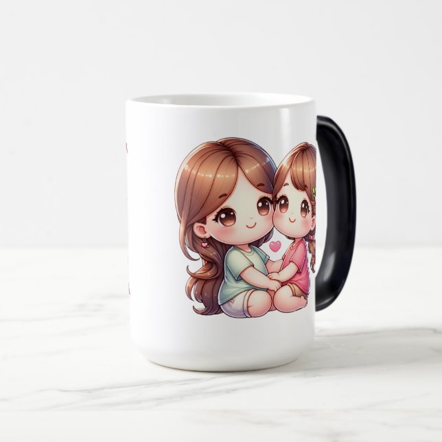 Taza Mágica Mejor mamá, mamá (Anverso derecho)