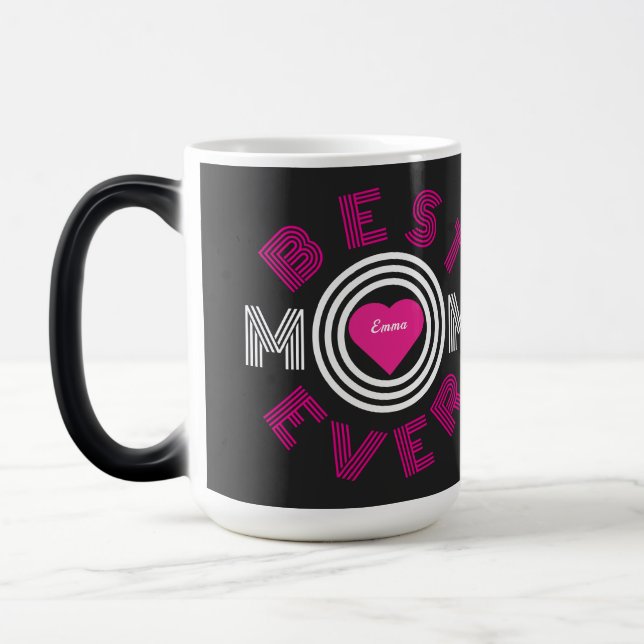 Taza Mágica Mejor Mamá Personalizada (Izquierda)