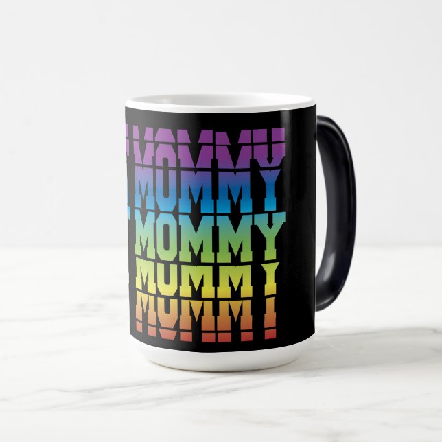 Taza Mágica Mejor Momia, día de madre (Anverso derecho)