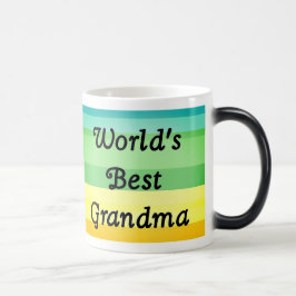 Taza Mágica mejor tazón de la abuela del mundo
