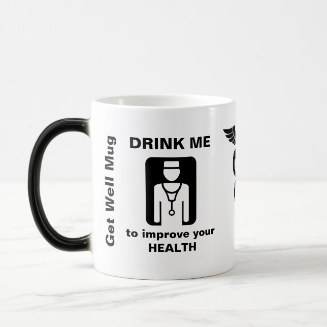 Taza Mágica Mejore pronto (Izquierda)