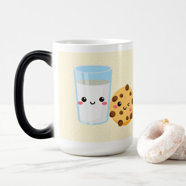 Taza Mágica Mejores amigos para siempre - Mug (Con donut)