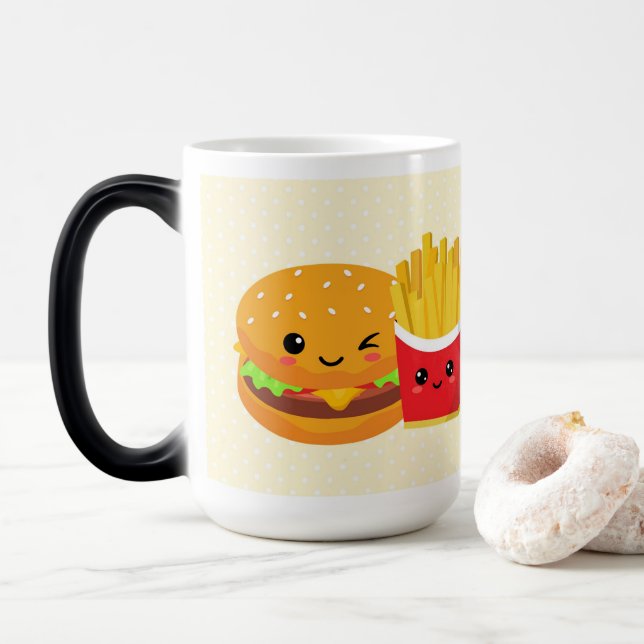 Taza Mágica Mejores amigos para siempre - Mug (Con donut)