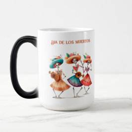 Taza Mágica Melodía de los Muertos Bailarines, personalizado