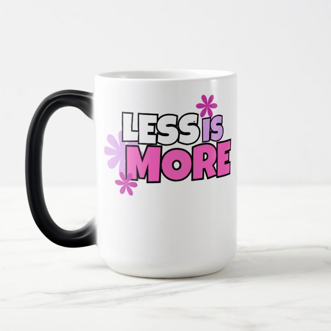 Taza Mágica Menos es Más (Izquierda)