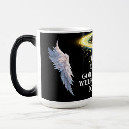 Taza Mágica Mensaje Inspirador de Fe Cristiana Josué 1:9