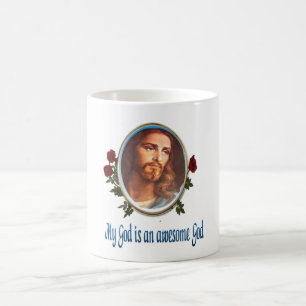 Taza Mágica Mi Dios es un dios increíble, Christian Mugs