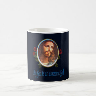 Taza Mágica Mi Dios es un dios increíble, Christian Mugs