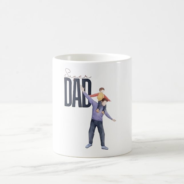 Taza Mágica Mi superpapá (Centro)