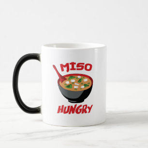 Taza Mágica Miso Hungry Funny Food Kawaii