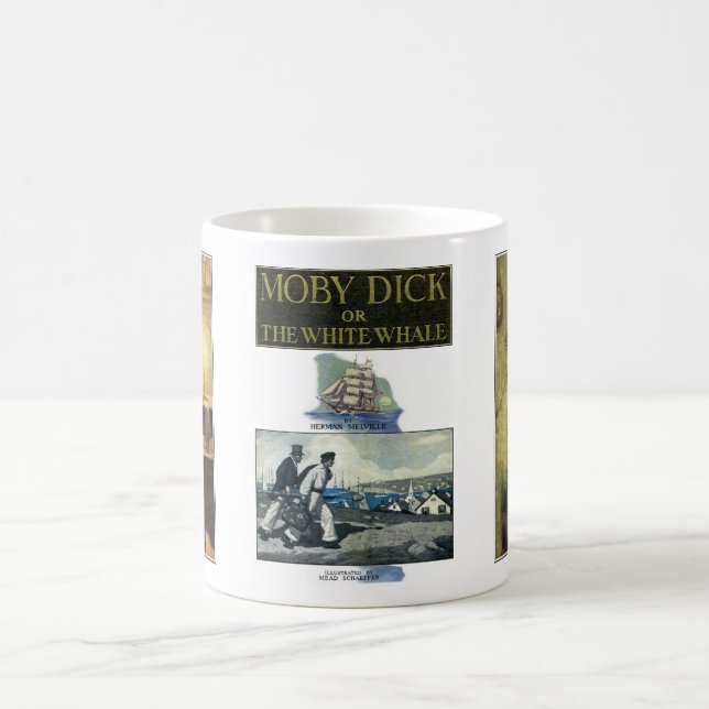 Taza Mágica Moby Dick o la ballena blanca #3 (Centro)
