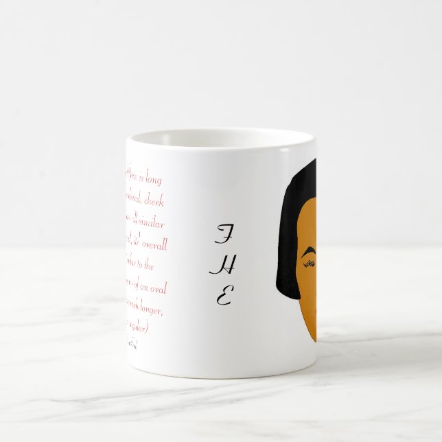 Taza Mágica Moda High-End Daily Oblong Face Shape I (Centro)