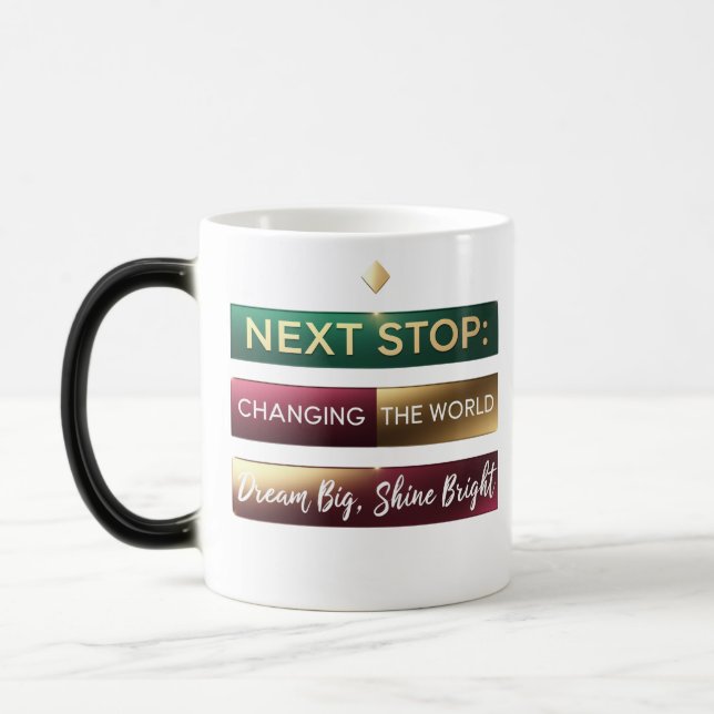 Taza Mágica Modern Changing World Mug - (Izquierda)