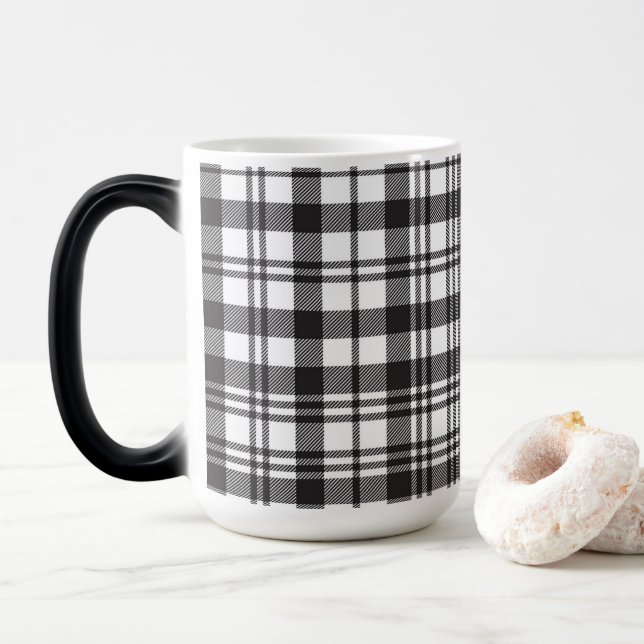 Taza Mágica Modern Minimal Pattern (Con donut)