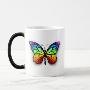 Taza Mágica Monarca de mariposa arcoiris