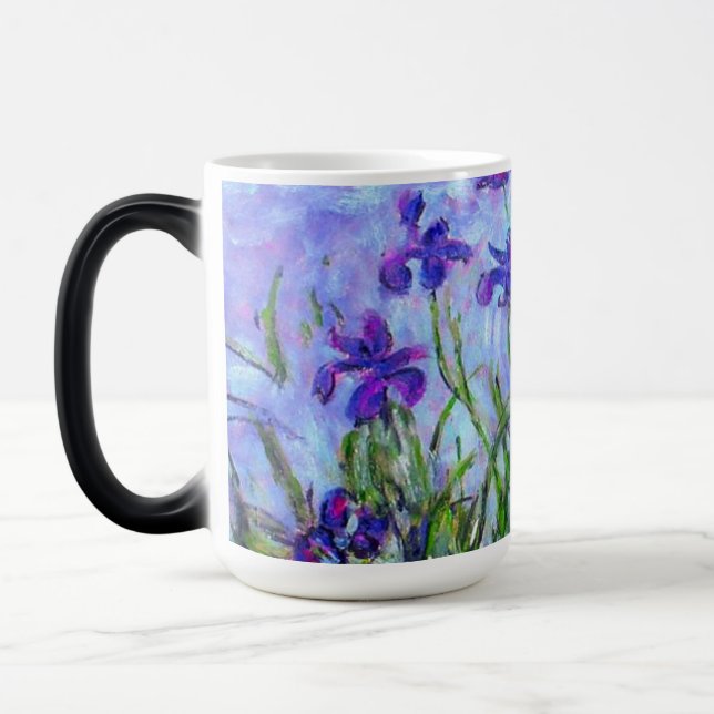 Taza Mágica Monet Lilac Irises (Izquierda)