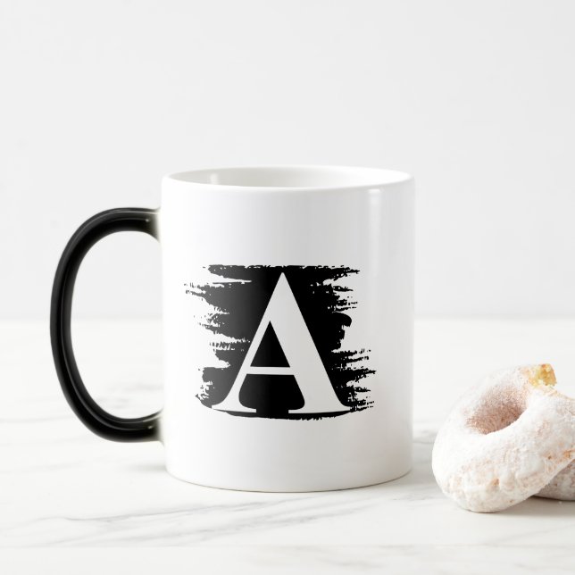 Taza Mágica Monograma Mug (Con donut)