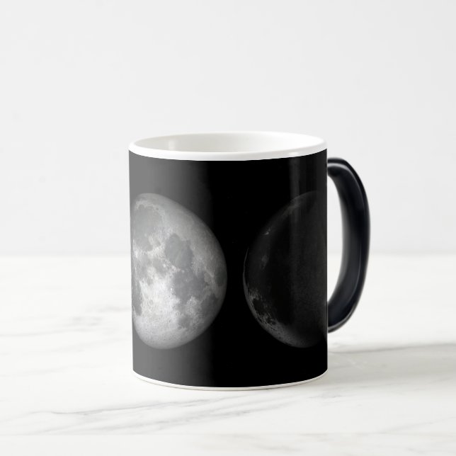 Taza Mágica Moon - Símbolo de la diosa triple (Anverso derecho)
