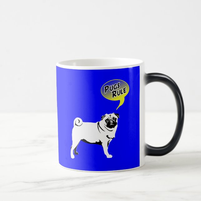 Taza Mágica Mops Fidel (Derecha)