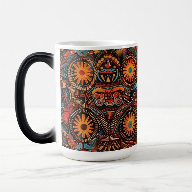 Taza Mágica Morfina azul encantadora "impronta ancestral etern (Izquierda)