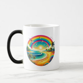Taza Mágica Morphing arcoiris