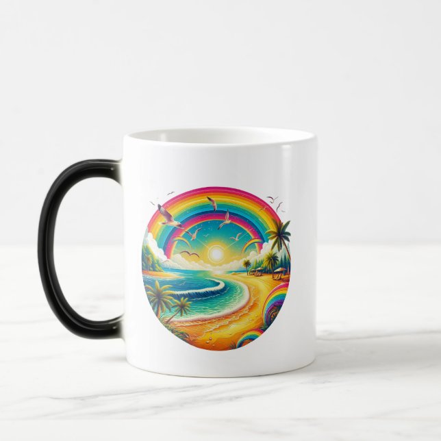 Taza Mágica Morphing arcoiris (Izquierda)