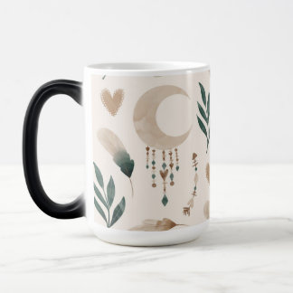 Taza Mágica Morphing con estampado Boho 15 oz