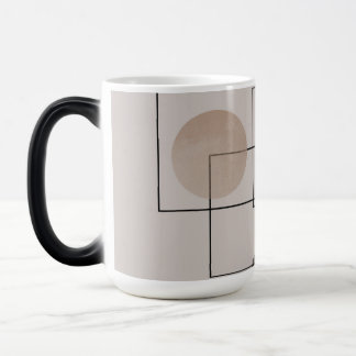 Taza Mágica Morphing de geometría boho 15 oz