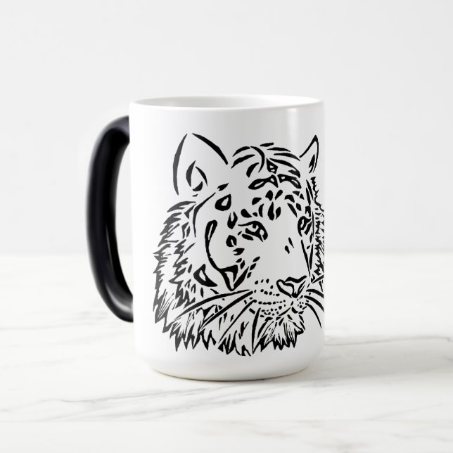 Taza Mágica Morphing Mug | 虎 Tigre (Anverso izquierdo)