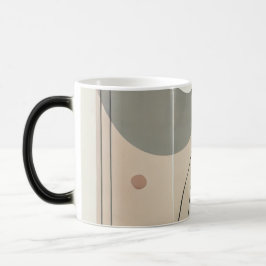Taza Mágica Morphing Mug de resumen minimalista