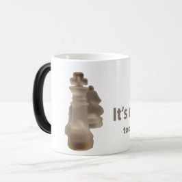 Taza Mágica Morphing Mug Expression "Nunca es demasiado tarde"