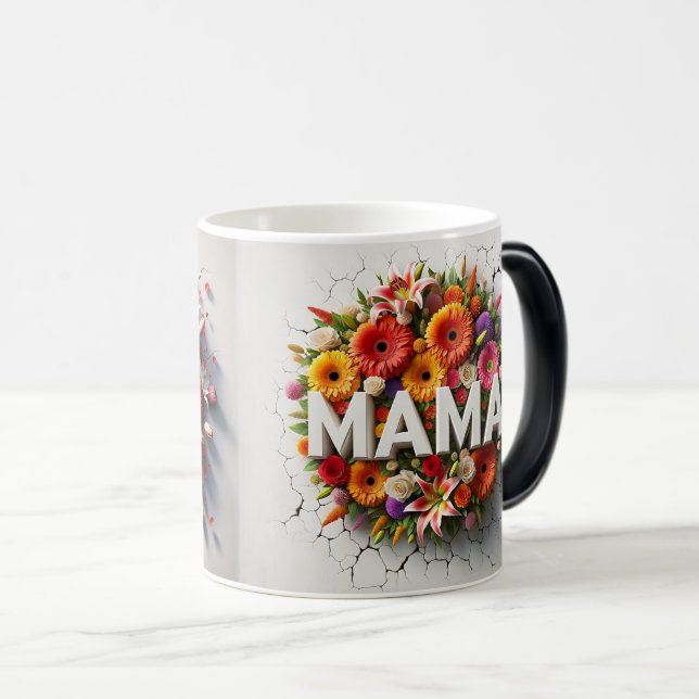 Taza Mágica Mothers Day LOVE 3D (Anverso derecho)