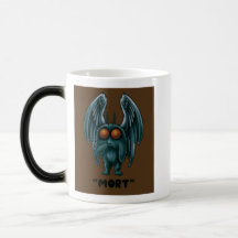 Mothman "Mort" Cryptid coffee mug