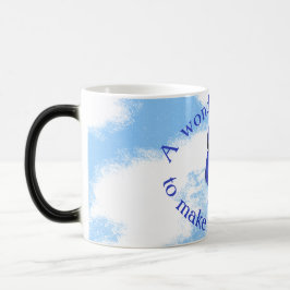 Taza Mágica Motivación del pájaro azul
