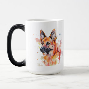 Taza Mágica Motivación del Pastor Alemán